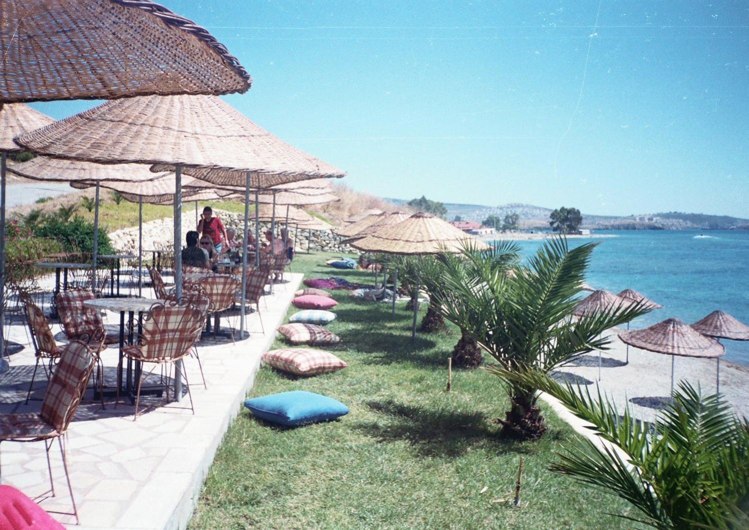Teras Motel Foça Eksteriør billede